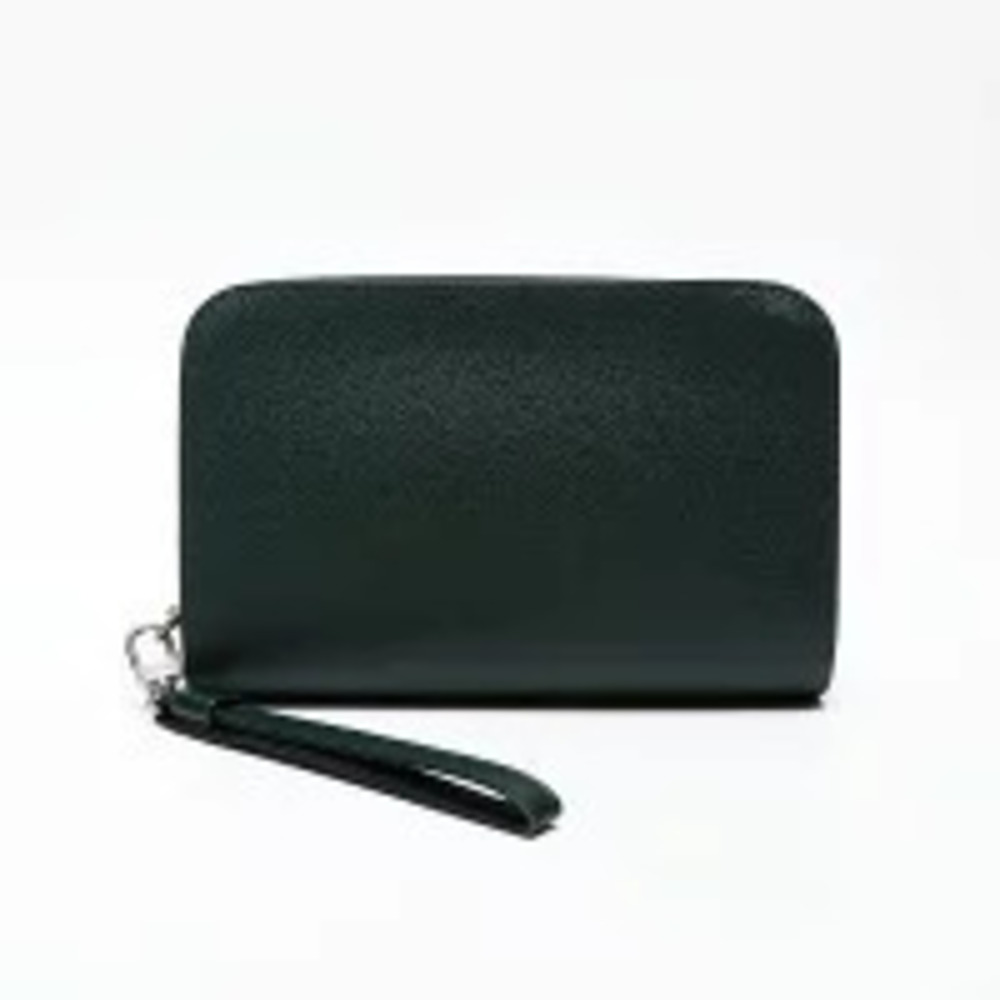 Louis Vuitton Taiga Baikal Clutch Bag Green